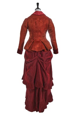 Lot 32 - Helena Bonham Carter's costume as Eudoria Holmes in the 2022 film 'Enola Holmes 2'