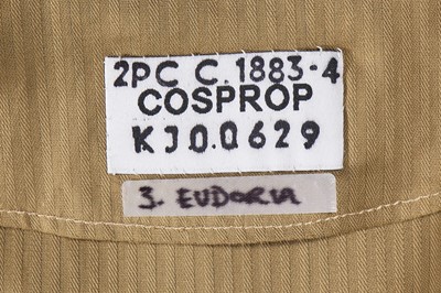 Lot 32 - Helena Bonham Carter's costume as Eudoria Holmes in the 2022 film 'Enola Holmes 2'