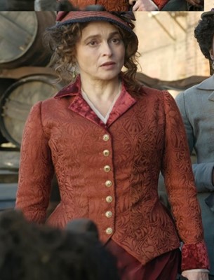 Lot 32 - Helena Bonham Carter's costume as Eudoria Holmes in the 2022 film 'Enola Holmes 2'