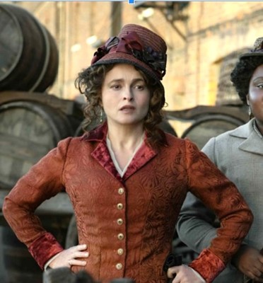 Lot 32 - Helena Bonham Carter's costume as Eudoria Holmes in the 2022 film 'Enola Holmes 2'