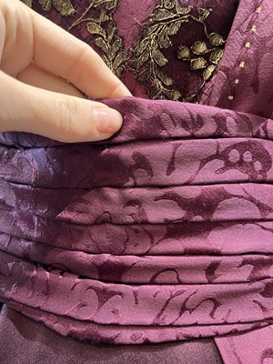 Lot 44 - Dame Maggie Smith's costume as Violet Crawley in the TV series 'Downton Abbey', 2012