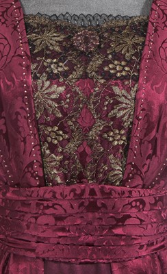 Lot 44 - Dame Maggie Smith's costume as Violet Crawley in the TV series 'Downton Abbey', 2012