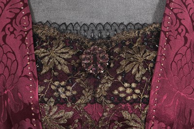 Lot 44 - Dame Maggie Smith's costume as Violet Crawley in the TV series 'Downton Abbey', 2012
