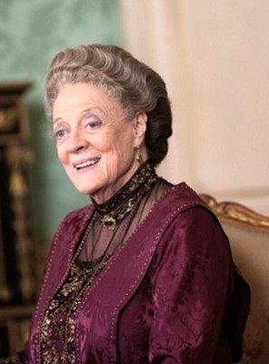 Lot 44 - Dame Maggie Smith's costume as Violet Crawley in the TV series 'Downton Abbey', 2012