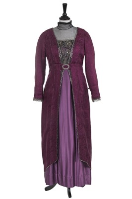 Lot 46 - Dame Maggie Smith's costume as Violet Crawley in the TV series 'Downton Abbey', 2013