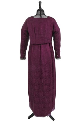 Lot 46 - Dame Maggie Smith's costume as Violet Crawley in the TV series 'Downton Abbey', 2013
