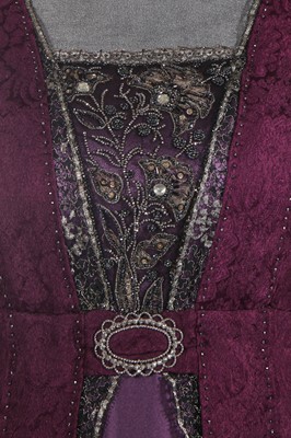 Lot 46 - Dame Maggie Smith's costume as Violet Crawley in the TV series 'Downton Abbey', 2013