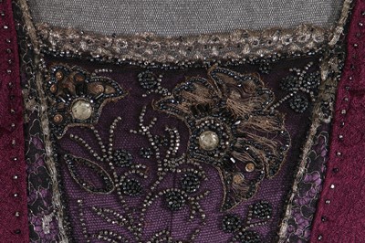 Lot 46 - Dame Maggie Smith's costume as Violet Crawley in the TV series 'Downton Abbey', 2013