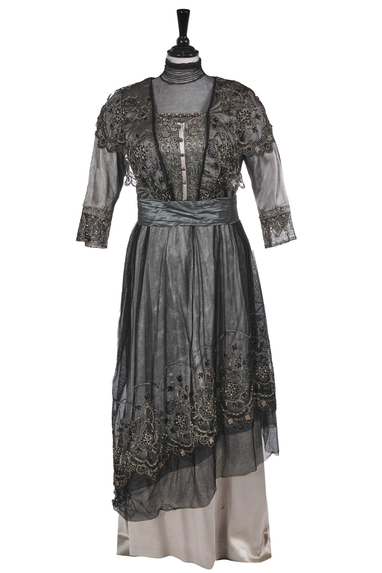 Lot 47 - Dame Maggie Smith's costume as Violet Crawley in theTV series 'Downton Abbey', 2012