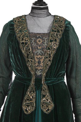 Lot 45 - Dame Maggie Smith's costume as Violet Crawley in the TV series 'Downton Abbey', 2012