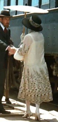 Lot 49 - Ava Gardner's costume as Mabel Dodge Luhan in the film 'Priest of Love', 1981