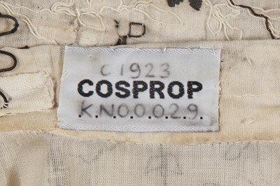 Lot 49 - Ava Gardner's costume as Mabel Dodge Luhan in the film 'Priest of Love', 1981