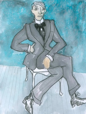 Lot 41 - Eddie Redmayne's costume as Einar Wegener/Lili Elbe in the film 'The Danish Girl', 2015