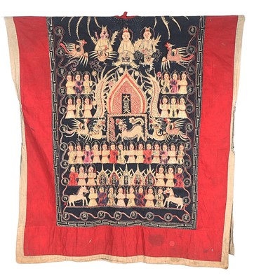 Lot 476 - A rare Kudzu priest's ensemble, Jin Ping...