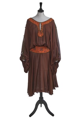 Lot 51 - Angela Lansbury's costume as Salome Otterbourne in the 1978 film 'Death on the Nile'
