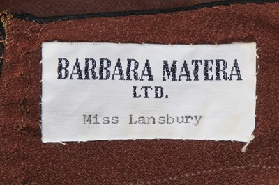 Lot 51 - Angela Lansbury's costume as Salome Otterbourne in the 1978 film 'Death on the Nile'