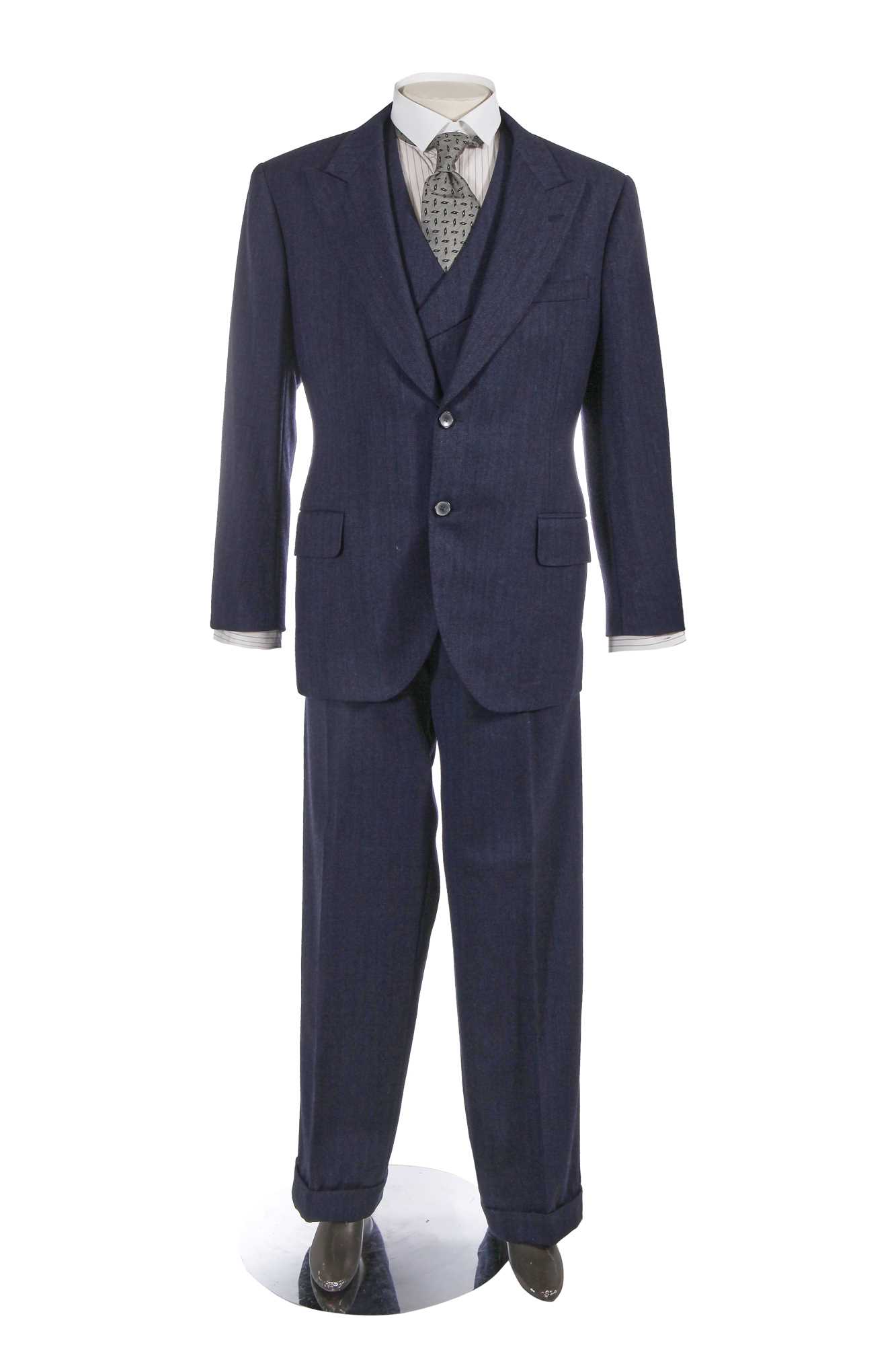 Lot 57 - Sir Kenneth Branagh's costume as Hercule Poirot in the film 'Murder on the Orient Express', 2017