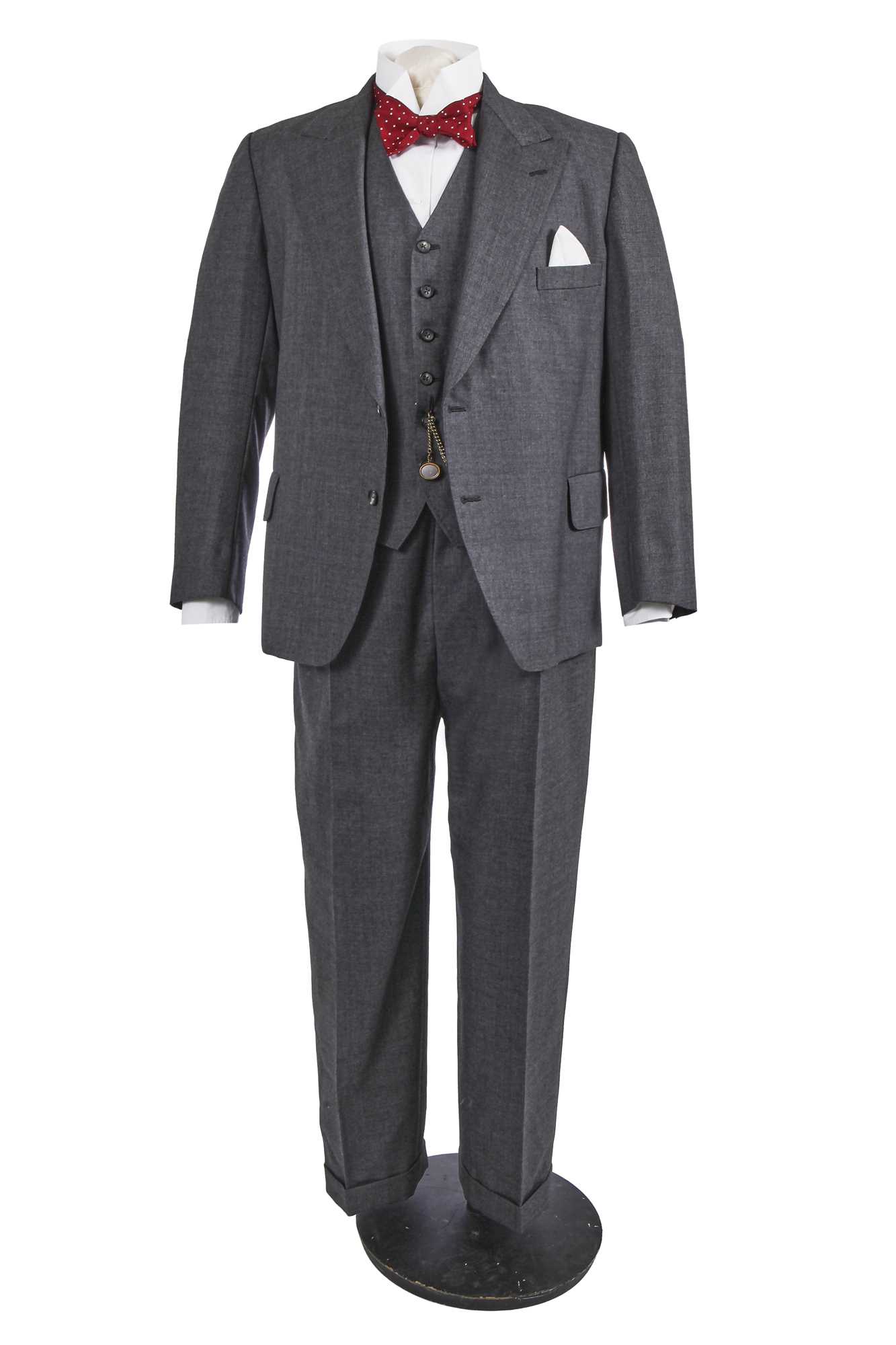 Lot 55 - Sir David Suchet's costume as Hercule Poirot in the TV series 'Agatha Christie's Poirot', 1989-2013