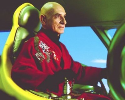 Lot 73 - Sir Ben Kingsley's costume as 'The Hood' for the film 'Thunderbirds' 2004