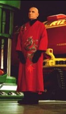 Lot 73 - Sir Ben Kingsley's costume as 'The Hood' for the film 'Thunderbirds' 2004