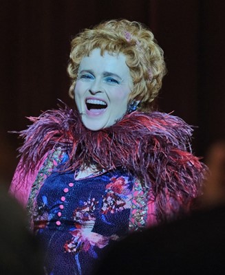 Lot 70 - Helena Bonham Carter's costume as Noele Gordon in the TV mini series 'Nolly', 2023