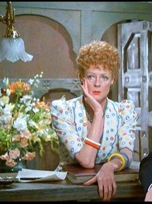 Lot 54 - Dame Maggie Smith's costume as Daphne Castle in the film 'Evil Under the Sun', 1982