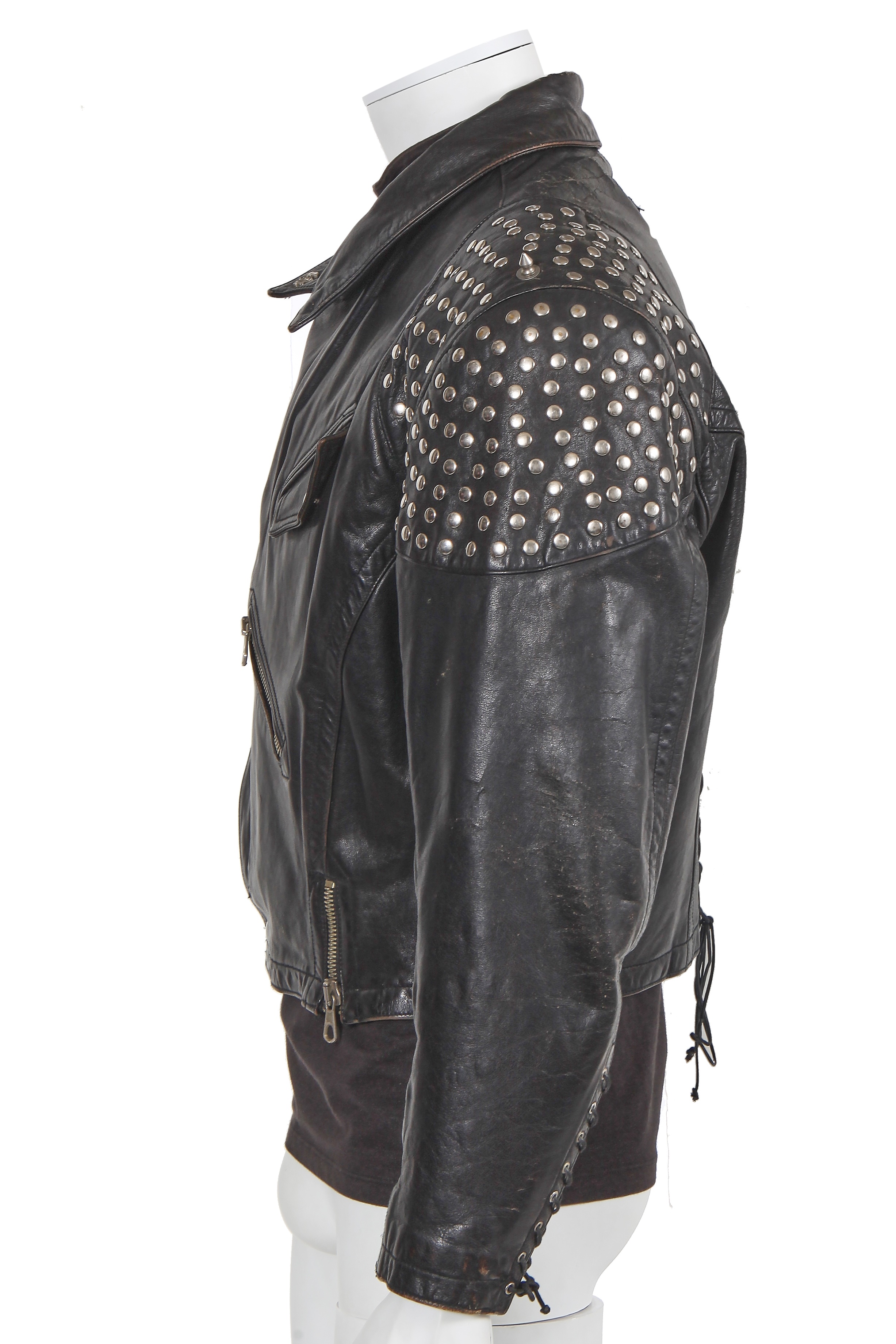Lot 97 - A Jean Paul Gaultier men's studded black