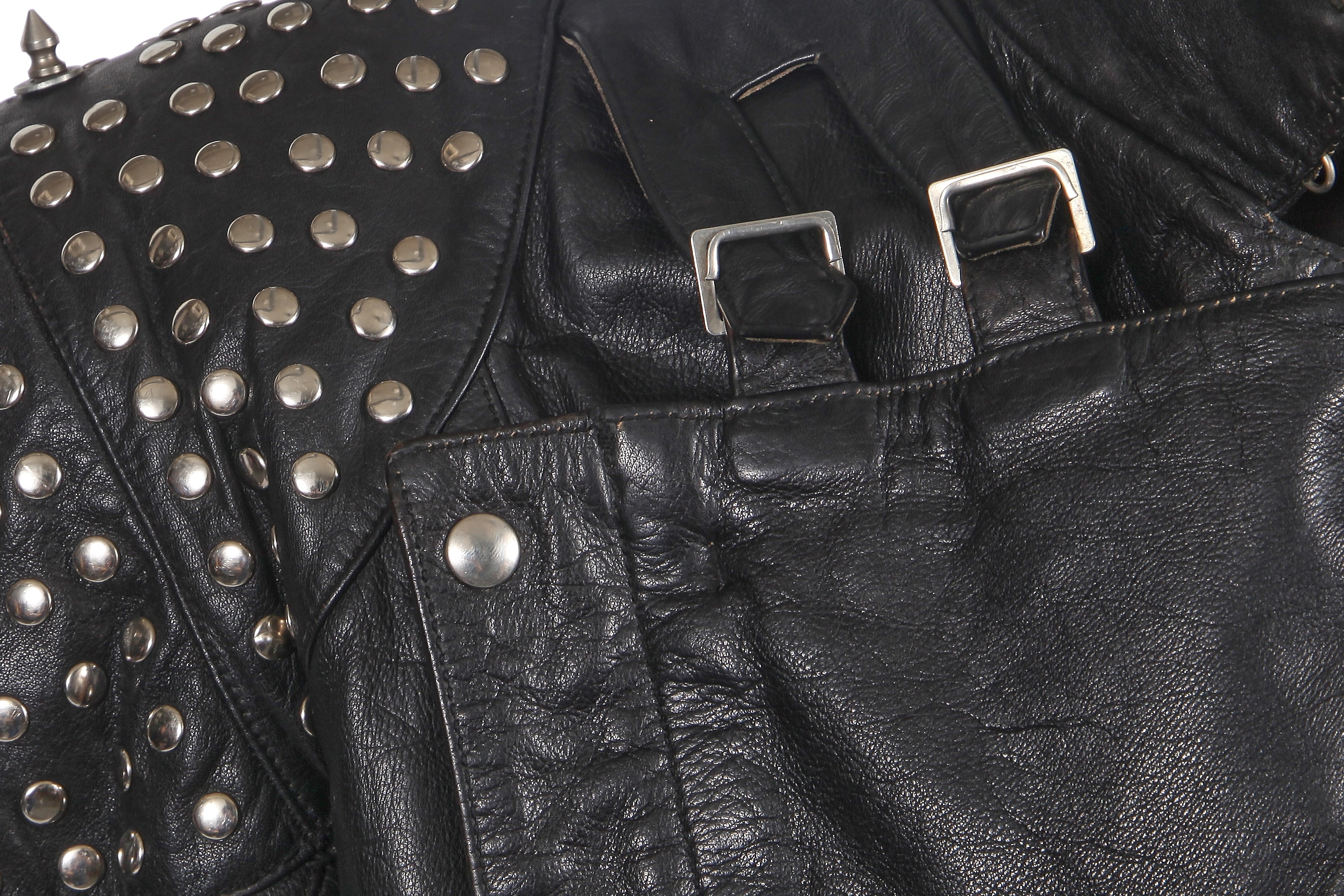 Lot 97 - A Jean Paul Gaultier men's studded black