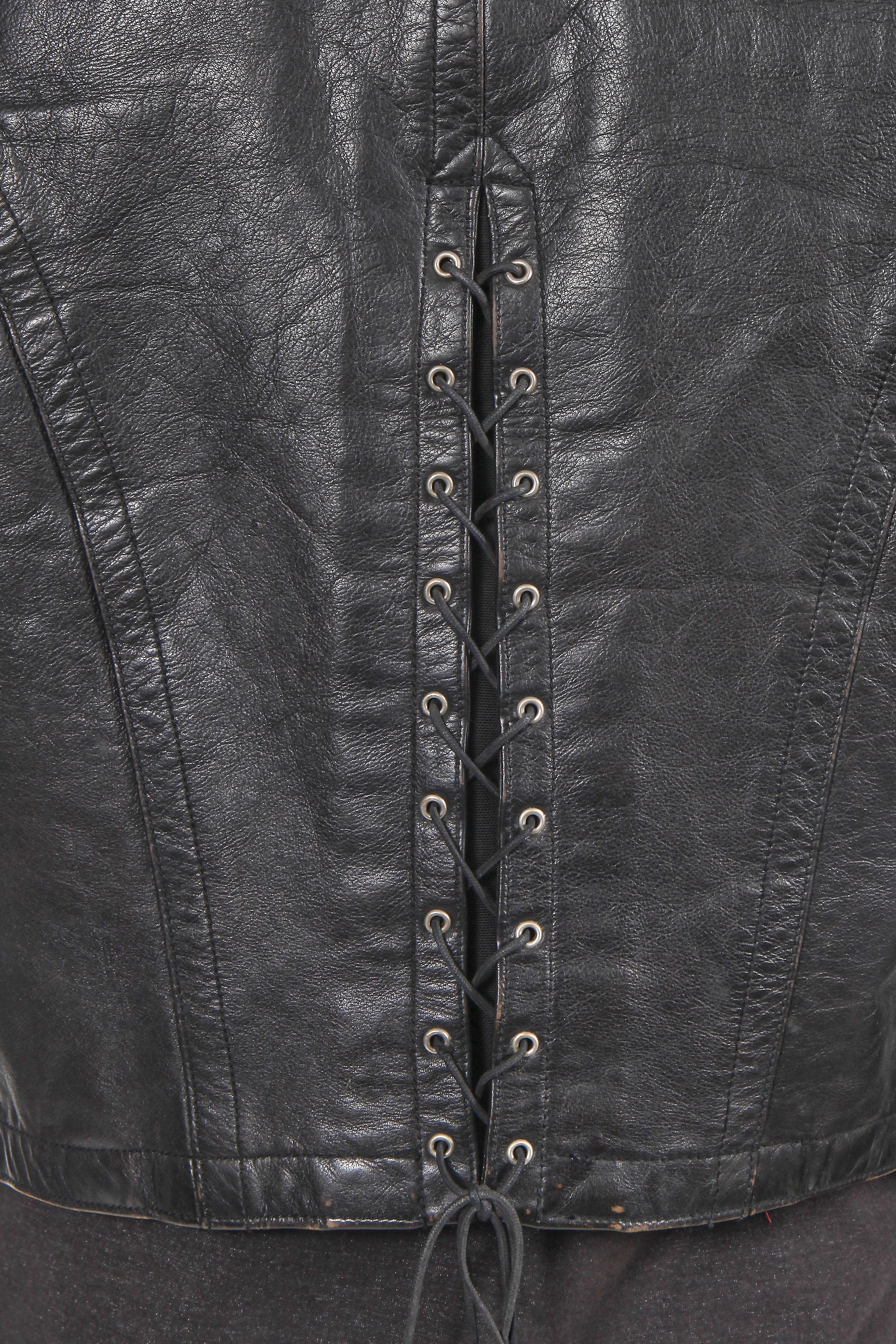 Lot 97 - A Jean Paul Gaultier men's studded black