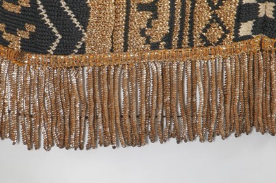 Lot 92 - A Jean-Paul Gaultier men's knitted and textured cotton/lurex waistcoat and hat, ‘Histoire d’homme’ collection, Spring-Summer 1986