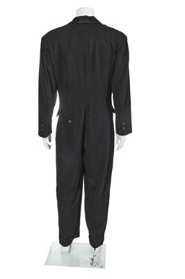 Lot 98 - A Jean Paul Gaultier men's black wool gabardine jumpsuit, ‘Les Rock Stars’ collection, Autumn-Winter 1987-88