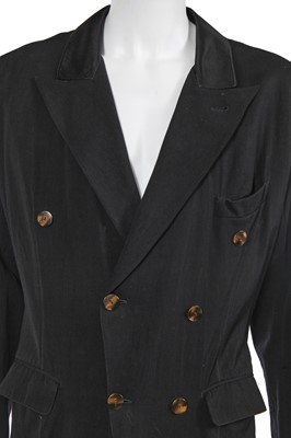 Lot 98 - A Jean Paul Gaultier men's black wool gabardine jumpsuit, ‘Les Rock Stars’ collection, Autumn-Winter 1987-88