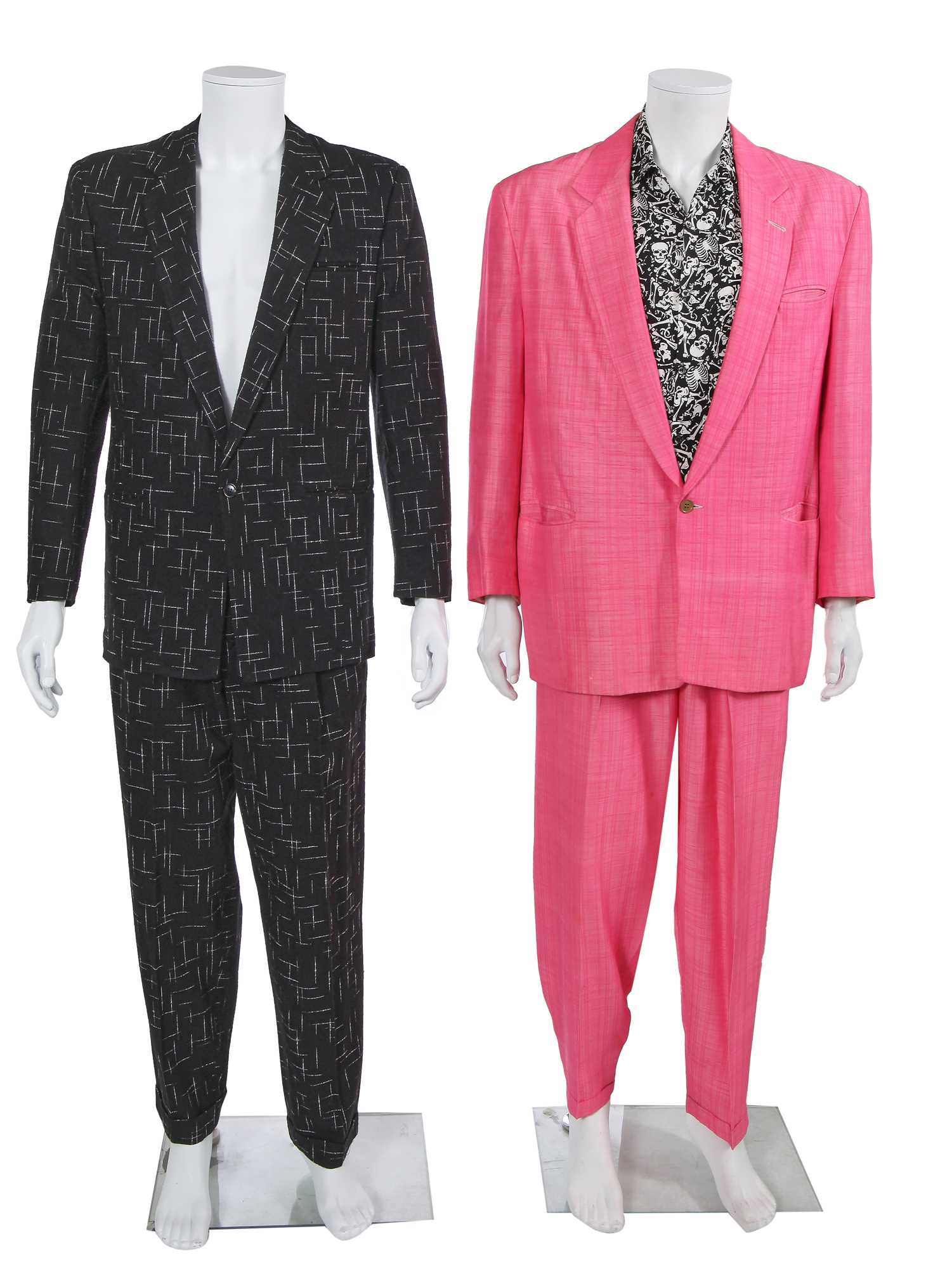 Lot 153 - Two Lloyd Johnson men's suits, mid-1980s