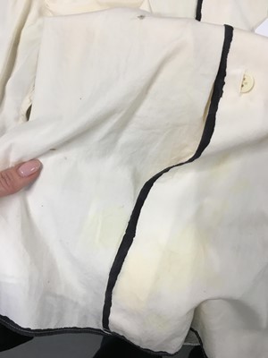 Lot 127 - A group of Issey Miyake by Naoki Takizawa men's striped suits and shirts, Spring-Summer 2006