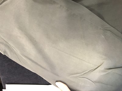 Lot 134 - Three Issey Miyake men's grey cotton suits, probably 2000s