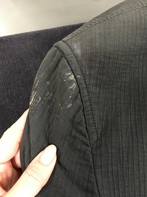 Lot 134 - Three Issey Miyake men's grey cotton suits, probably 2000s