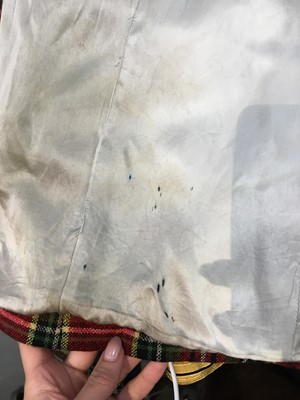 Lot 82 - A Vivienne Westwood men's tartan tweed blazer and waistcoat, circa 1997