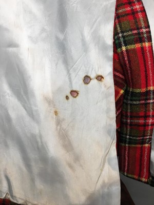 Lot 82 - A Vivienne Westwood men's tartan tweed blazer and waistcoat, circa 1997