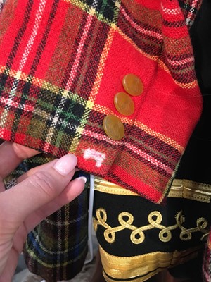 Lot 82 - A Vivienne Westwood men's tartan tweed blazer and waistcoat, circa 1997