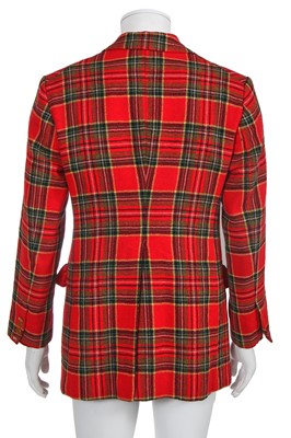 Lot 82 - A Vivienne Westwood men's tartan tweed blazer and waistcoat, circa 1997