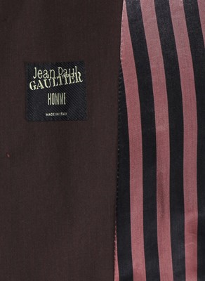 Lot 118 - A Jean Paul Gaultier men's brown gabardine safari ensemble, circa 2004