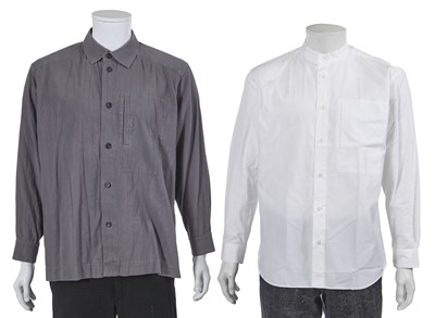 Lot 130 - A group of Issey Miyake men's suits and separates, mostly 2000s