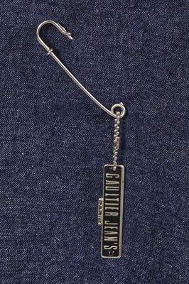 Lot 110 - A Jean Paul Gaultier denim kilt, ‘Les Tatouages/La Brute et le Raffiné’ collection, Spring-Summer 1994