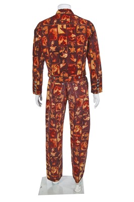 Lot 114 - A Jean Paul Gaultier printed cotton ensemble, ‘Fin de Siècle/Latino Lover des années 1940’ commercial collection, Spring-Summer 1995