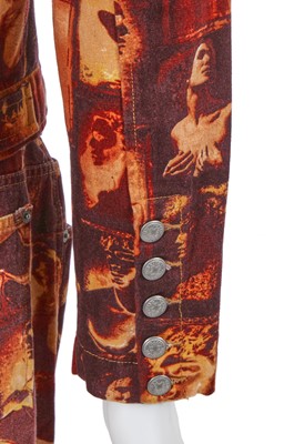 Lot 114 - A Jean Paul Gaultier printed cotton ensemble, ‘Fin de Siècle/Latino Lover des années 1940’ commercial collection, Spring-Summer 1995