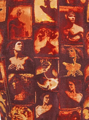 Lot 114 - A Jean Paul Gaultier printed cotton ensemble, ‘Fin de Siècle/Latino Lover des années 1940’ commercial collection, Spring-Summer 1995