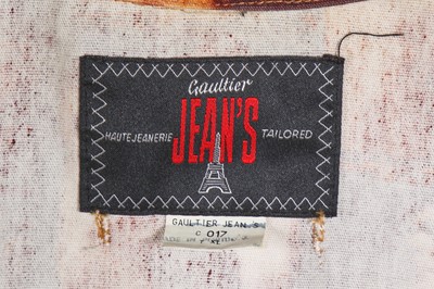 Lot 114 - A Jean Paul Gaultier printed cotton ensemble, ‘Fin de Siècle/Latino Lover des années 1940’ commercial collection, Spring-Summer 1995