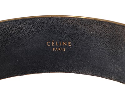 Lot 256 - A Céline by Phoebe Philo gold-tone collar and cuff, Resort 2011