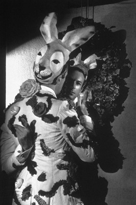 Lot 145 - A Richard James men's embroidered sky-blue silk-blend jacket, 'Cecil Beaton' collection, Spring-Summer 1990