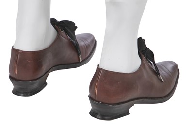 Lot 106 - A Jean Paul Gaultier men's grey wool suit ensemble and shoes, circa 1990